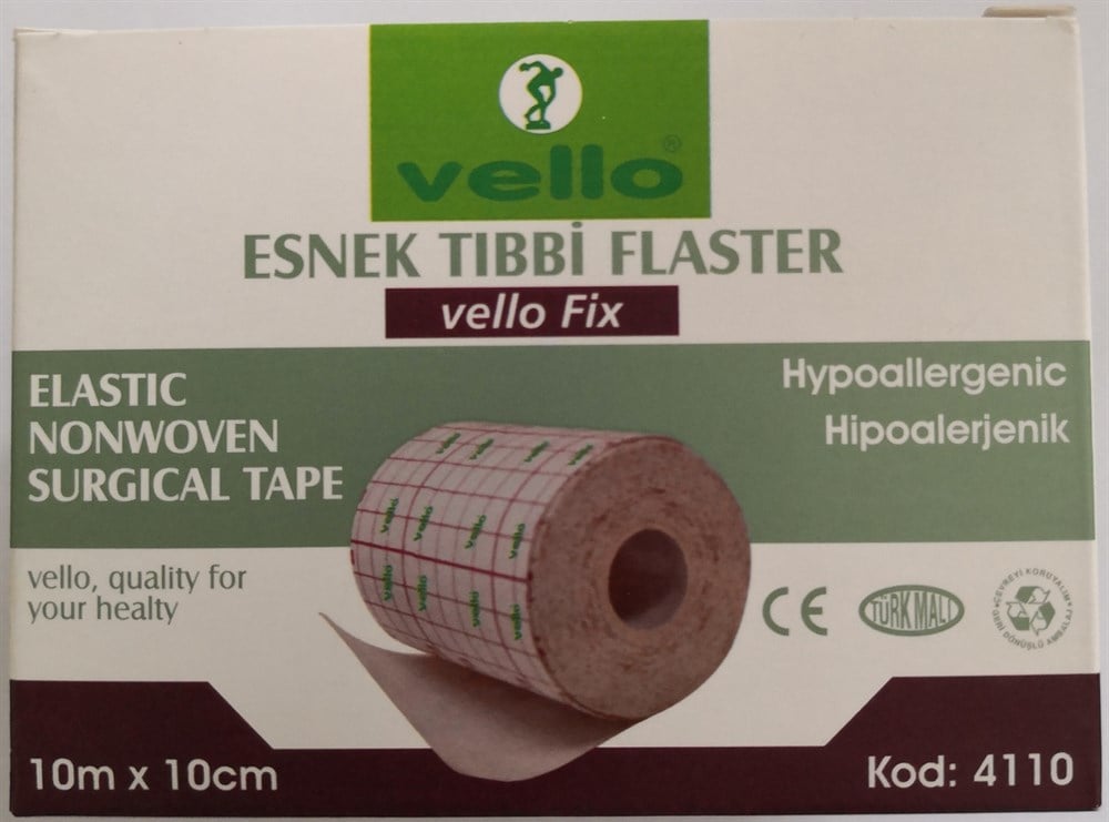 ZZ_FLASTER VELLO FİX 10 M X 10 CM
