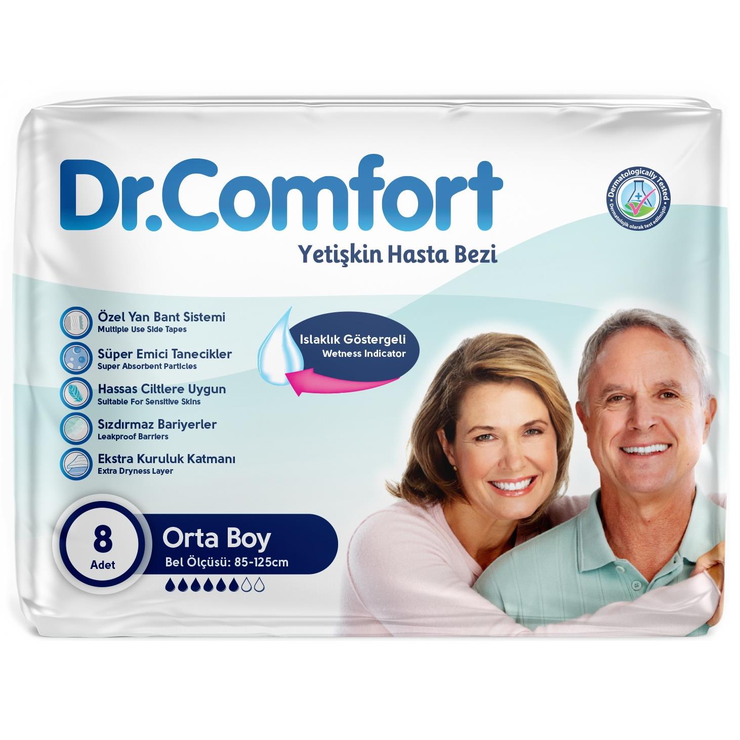 HASTA BEZİ DR.COMFORT MEDIUM 8'Lİ ( 0955 )