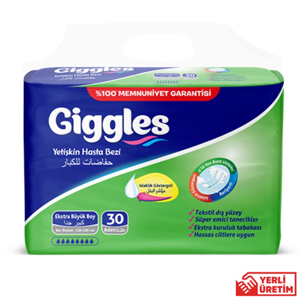 HASTA BEZİ GİGGLES EKO EXTRA LARGE 30'LU