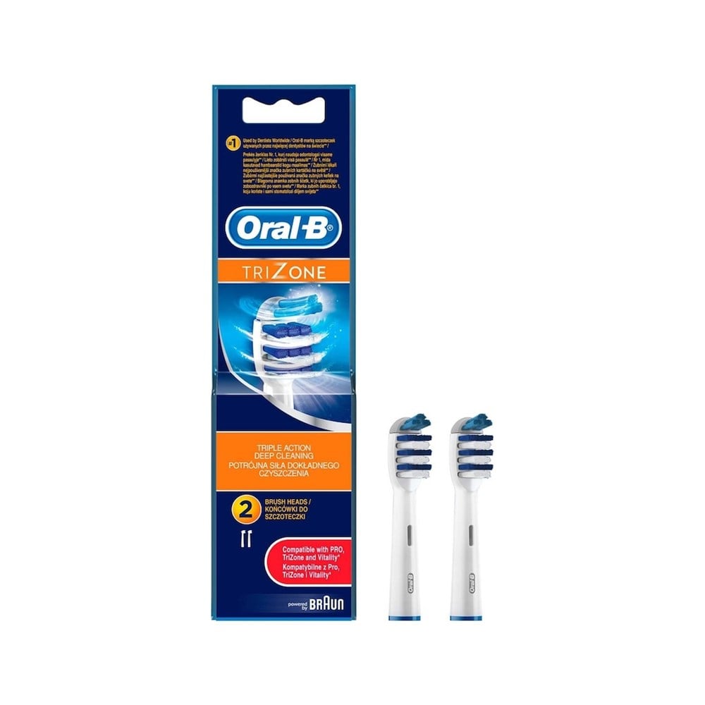ORAL-B FIRÇA BAŞLIĞI 2'Lİ TRIZONE