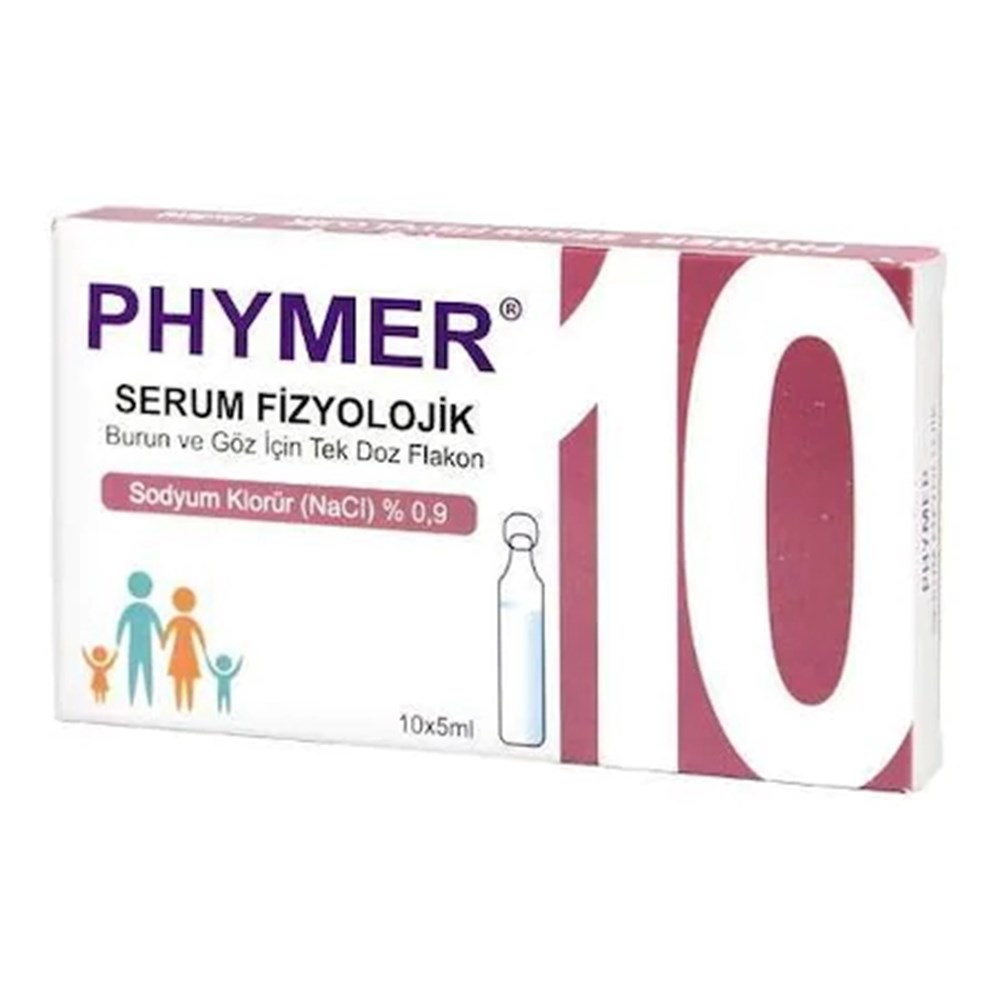 PHYMER SERUM FİZYOLOJİK  10  FLAKON