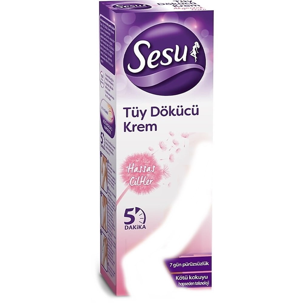 SESU TÜY DÖKÜCÜ KREM HASSAS 100 ML