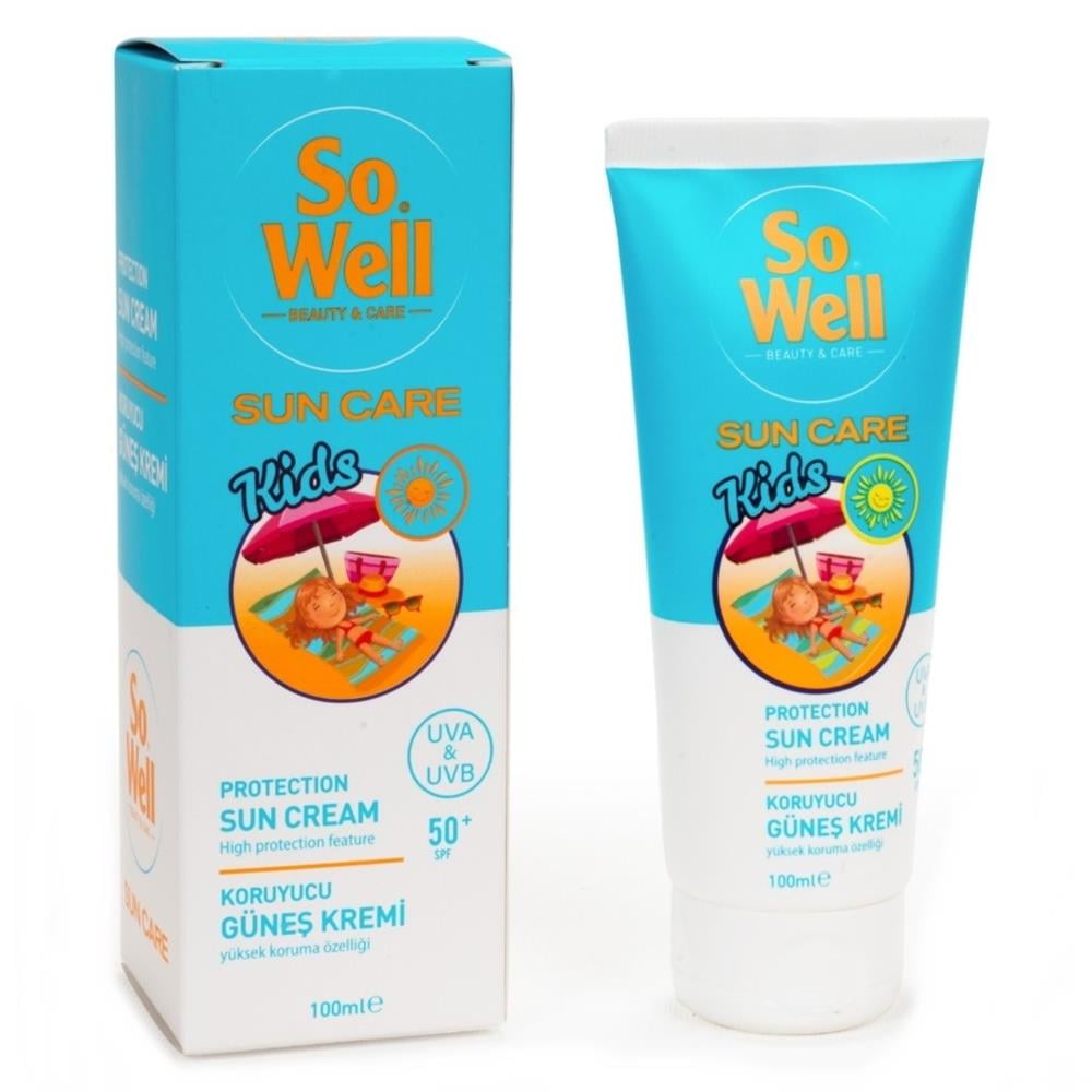 SOWELL GÜNEŞ KREMİ 50 FAKTÖR ÇOCUK 100 ML