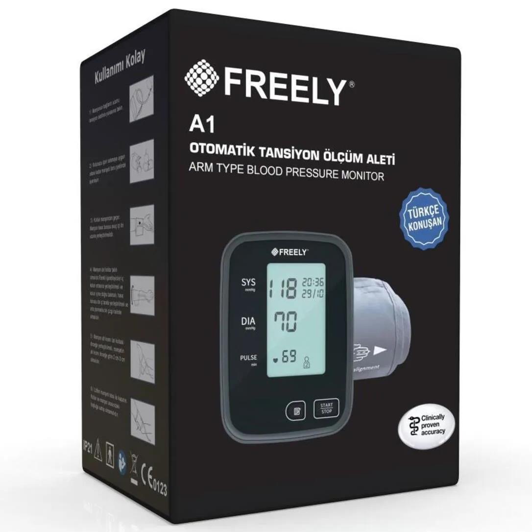 TANSİYON ALETİ FREELY A1 DİJİTAL KOLDAN KONUŞAN