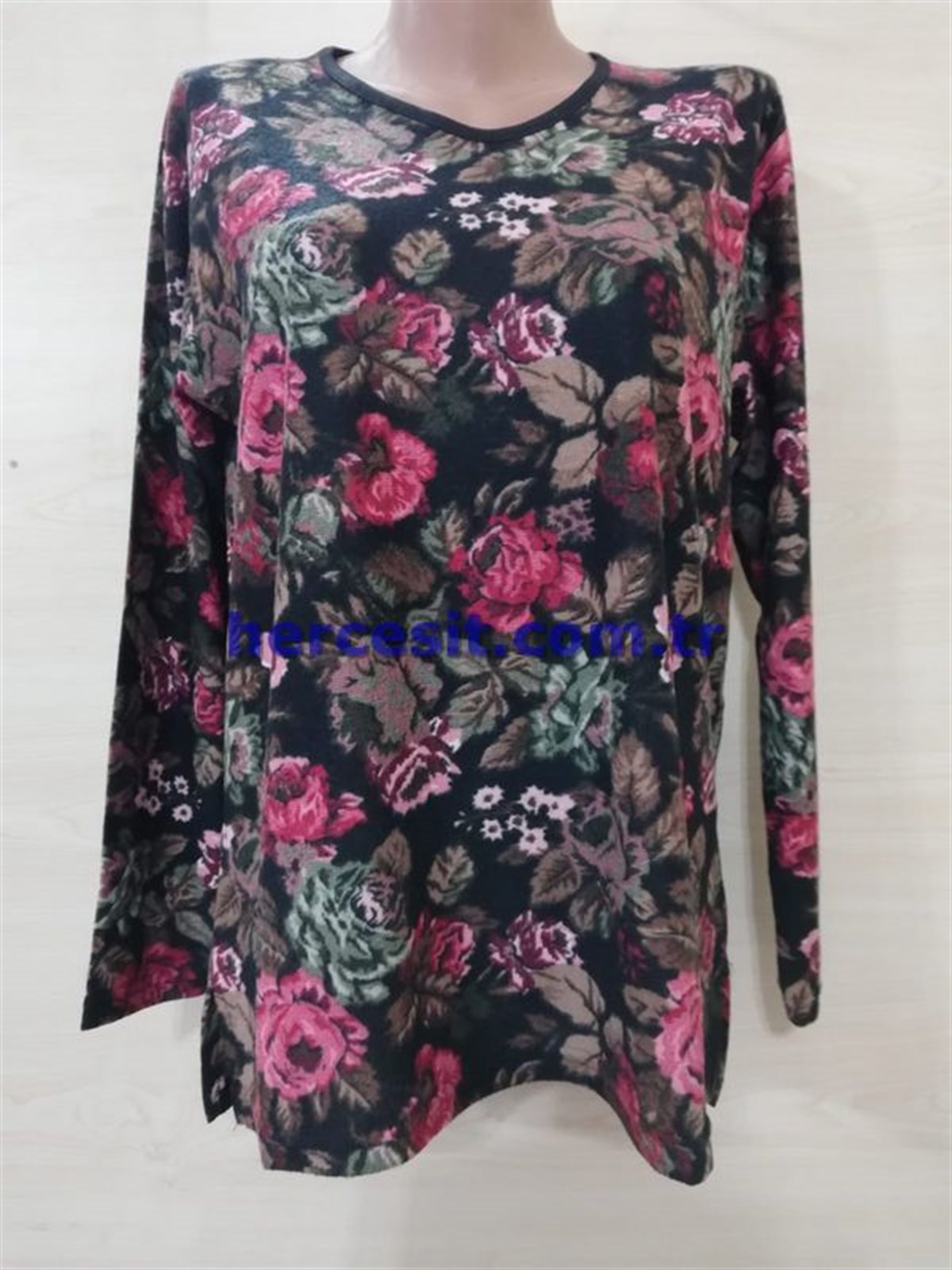 Desenli Bayan Bluz