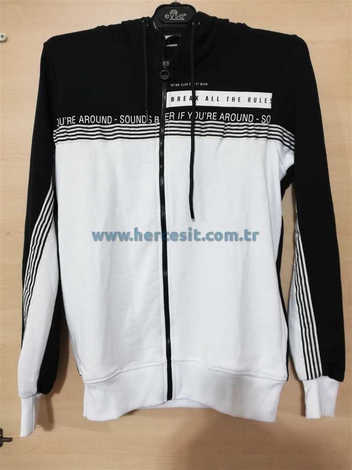 Erkek Kapşonlu Ceket