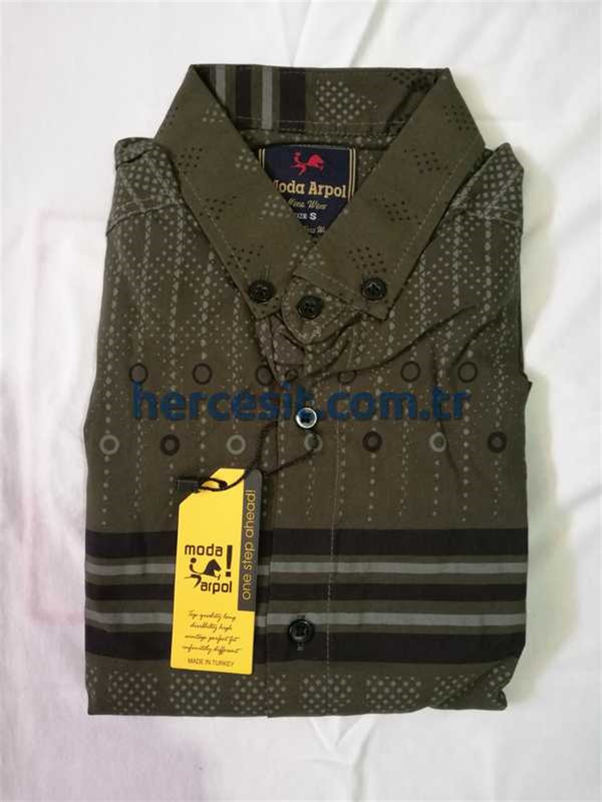 Moda Arpol Uzun Kol Slim Fit Gömlek