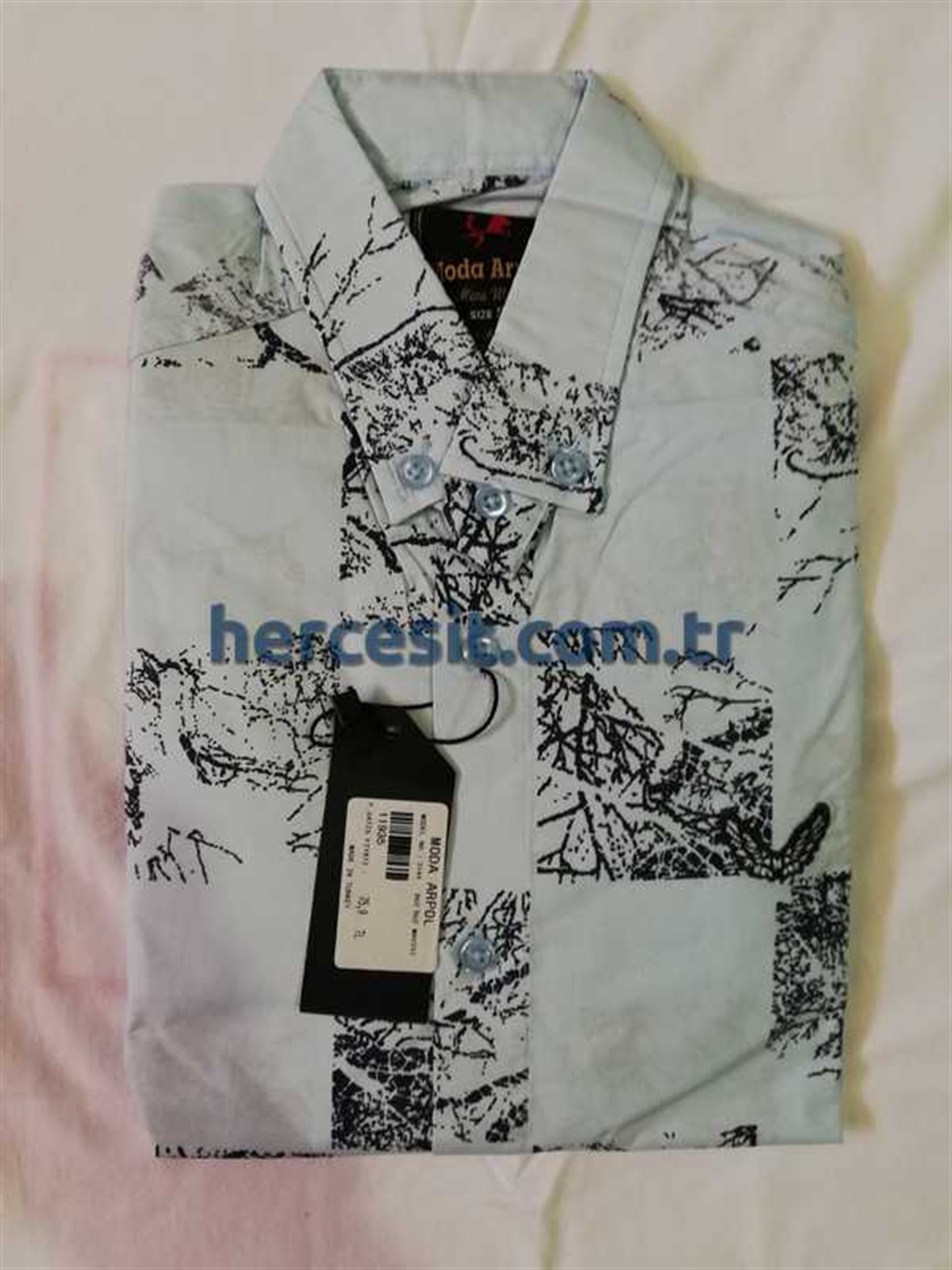 Moda Arpol Uzun Kol Slim Fit Gömlek