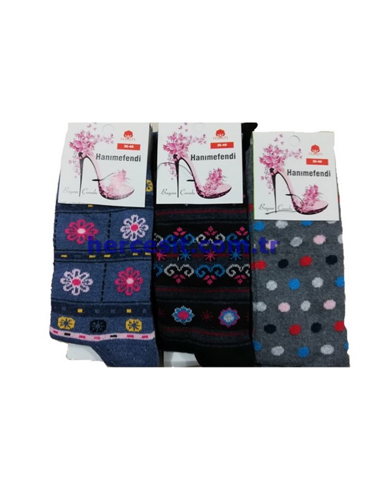 Paket Bayan Çorap (12 adet)