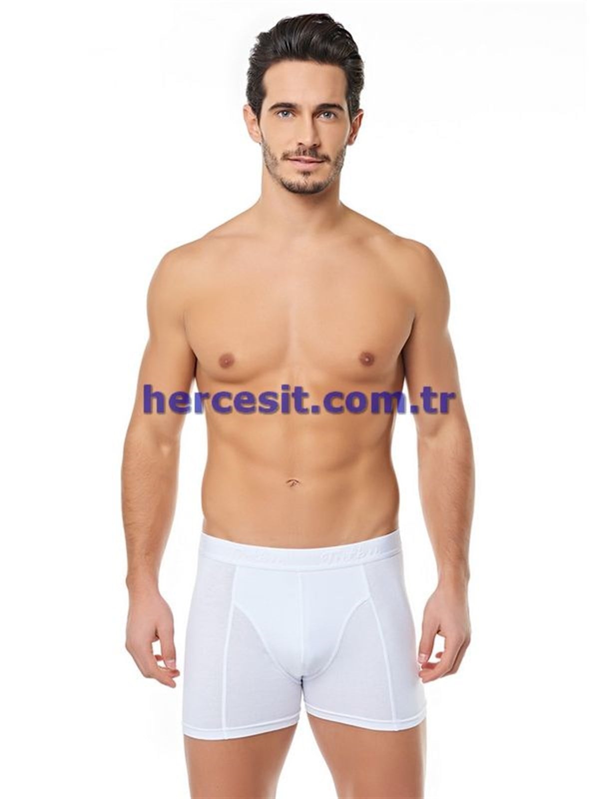 Tutku Erkek Likralı Boxer (6 adet )