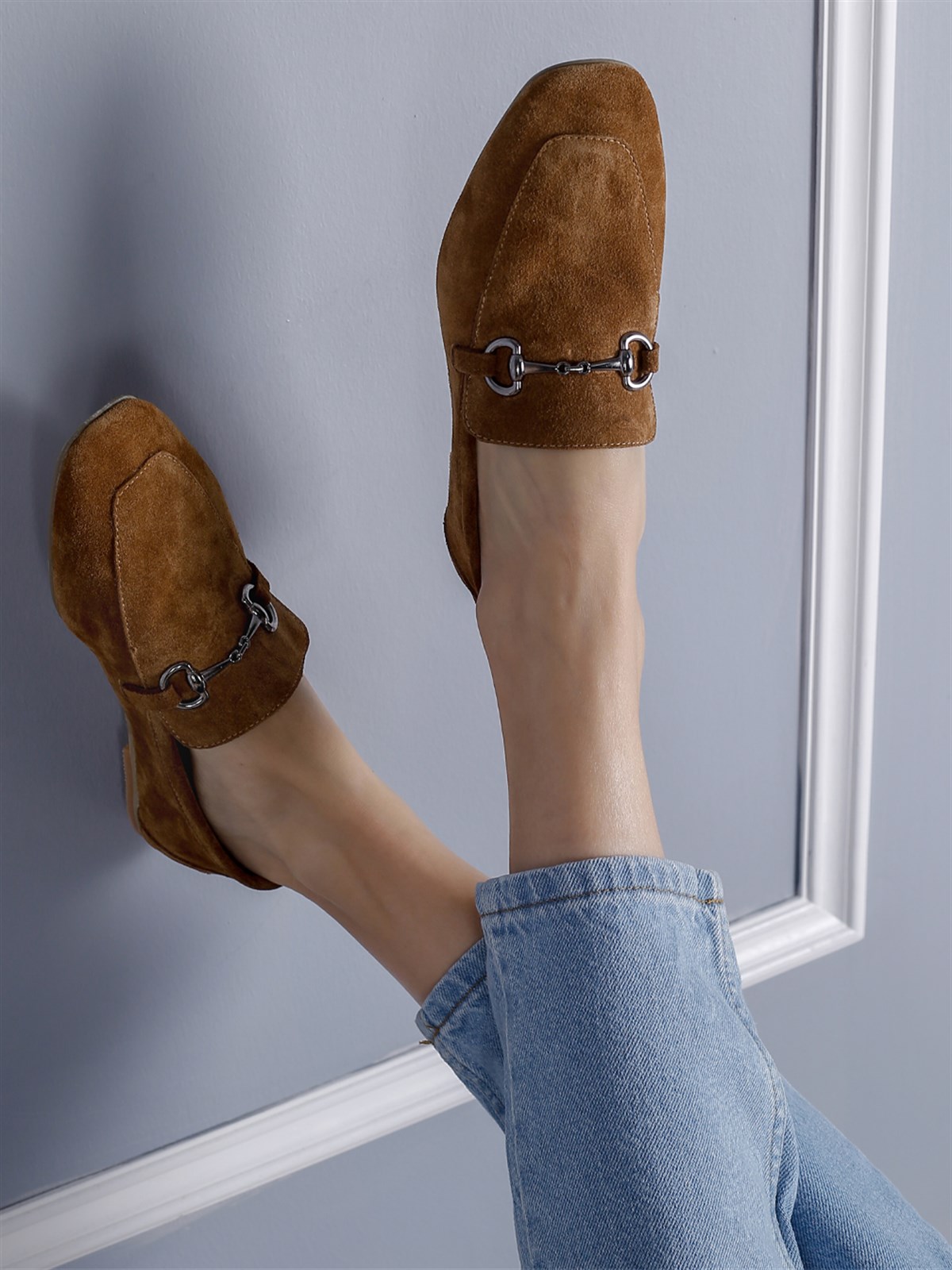 Taba Orjinal Süet Babet Peaky