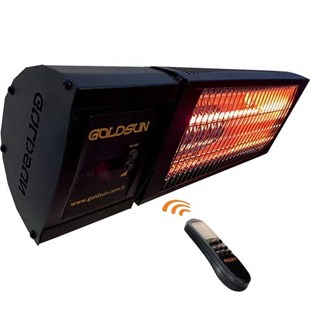 Goldsun Nova 2000w Uzaktan Kumandalı 5 Kademeli İnfrared  Isıtıcı
