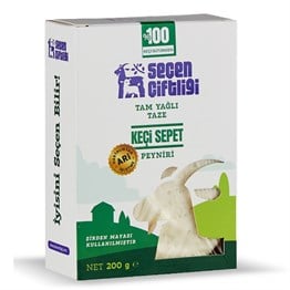 Keçi Sepet Peyniri Tam Yağlı (200gr)