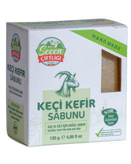 Seçen Çiftliği Keçi Kefir Sabunu 120g – Doğal ve Besleyici Cilt Bakımı