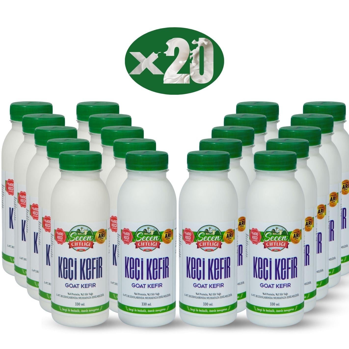 20'li Paket - Minik Boy Keçi Kefir 330 ml