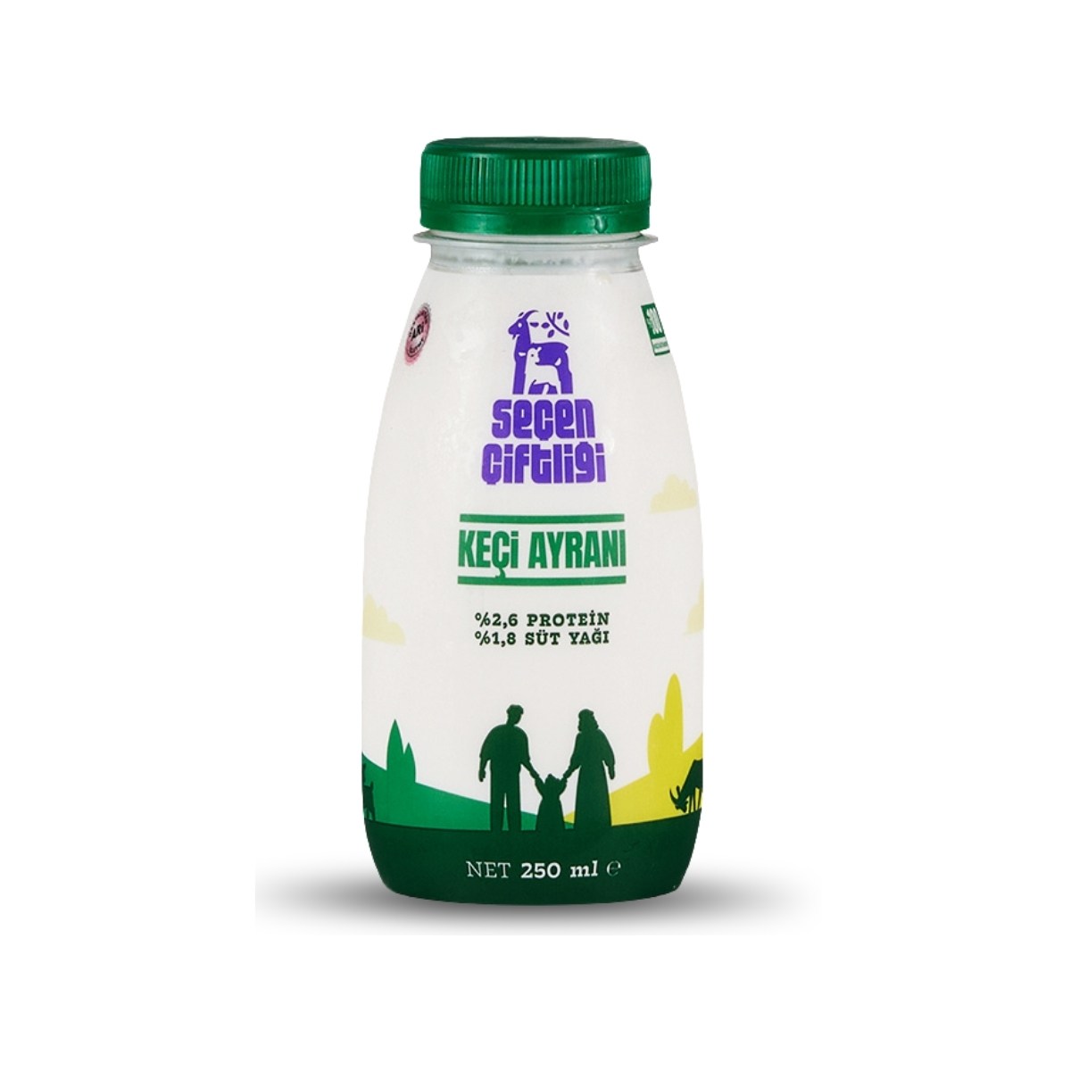 Tam Yağlı Keçi Ayranı 250 ml