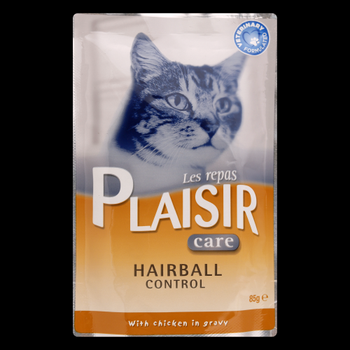 Plaisir Care Hairball Pouch Tüy Yumağı Önleyici Tavuklu Yetişkin Kedi Konservesi 85gr-mamayolda