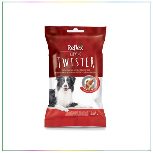 Reflex Chewing Twister Av Hayvanlı Köpek Köpek Ödülü 100 Gr-mamayolda