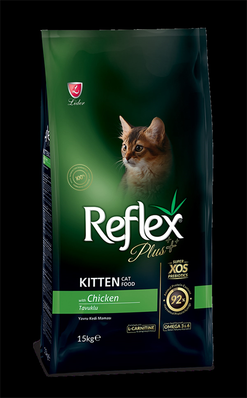 Reflex Plus Tavuklu Yavru Kedi Maması 15kg-mamayolda
