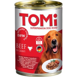Tomi Sığır Etli Köpek Konservesi 400 Gr-mamayolda