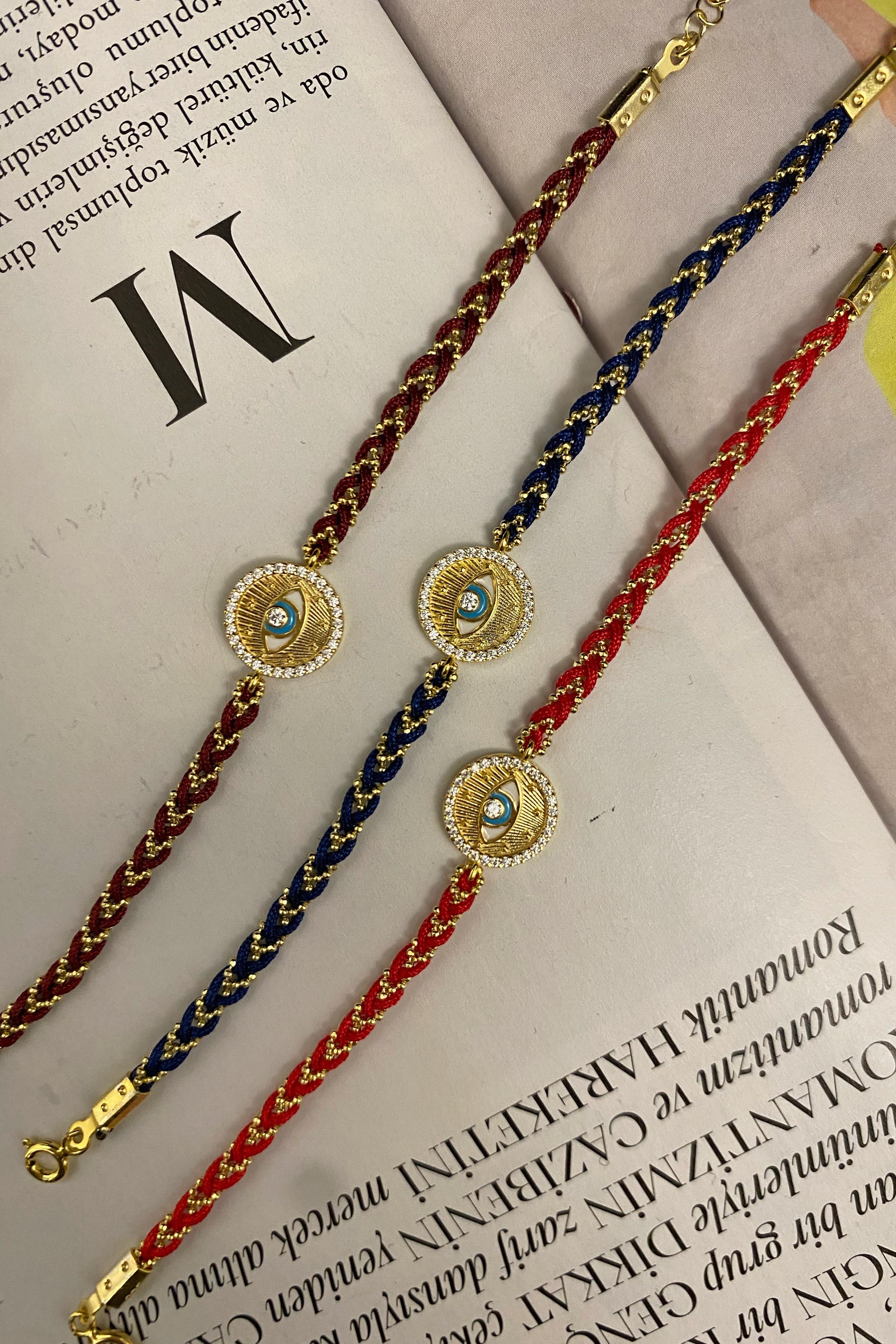 Göz İpli Bileklik (952 Gümüştür)