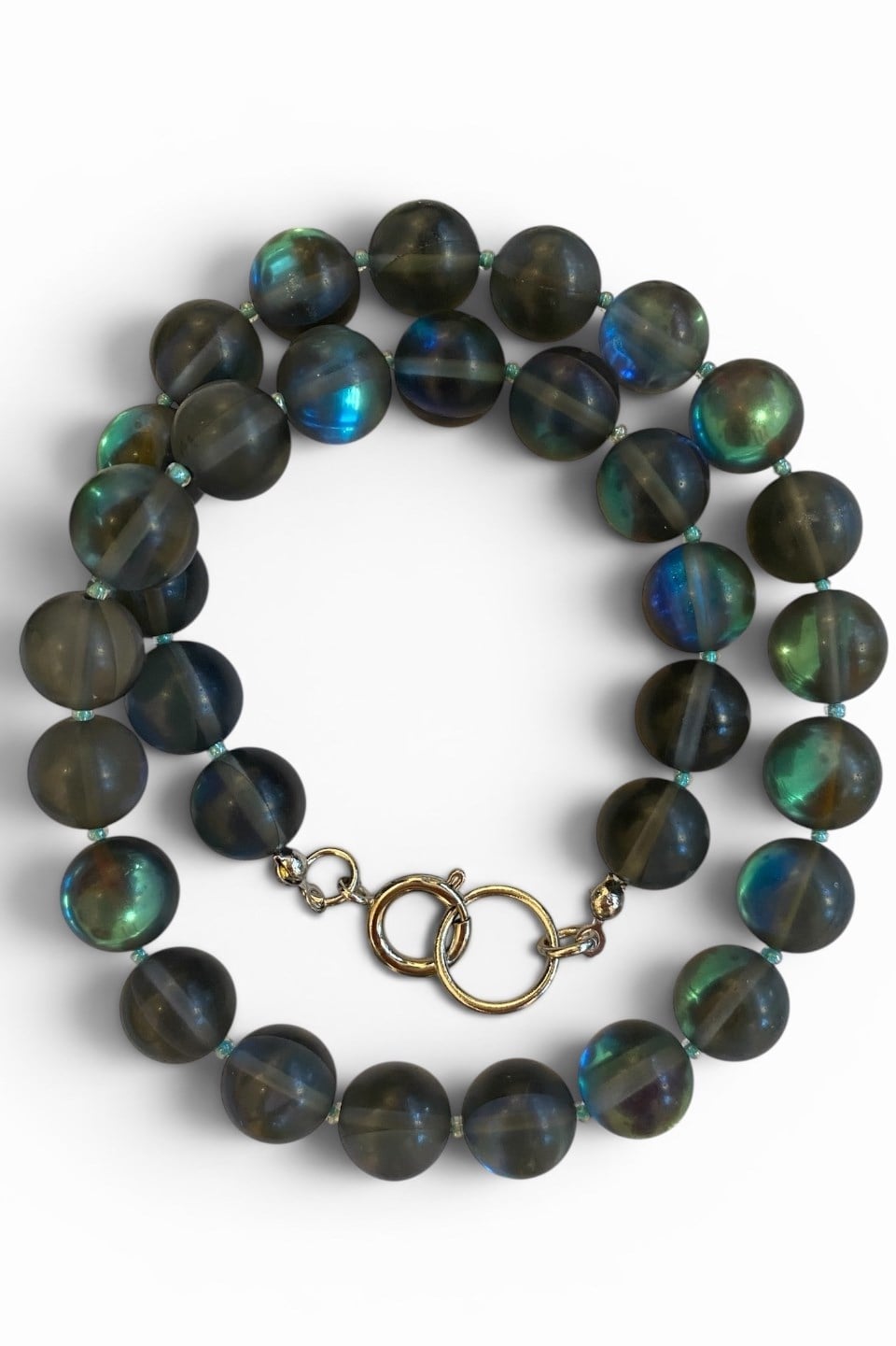 Grey Bubble Kolye