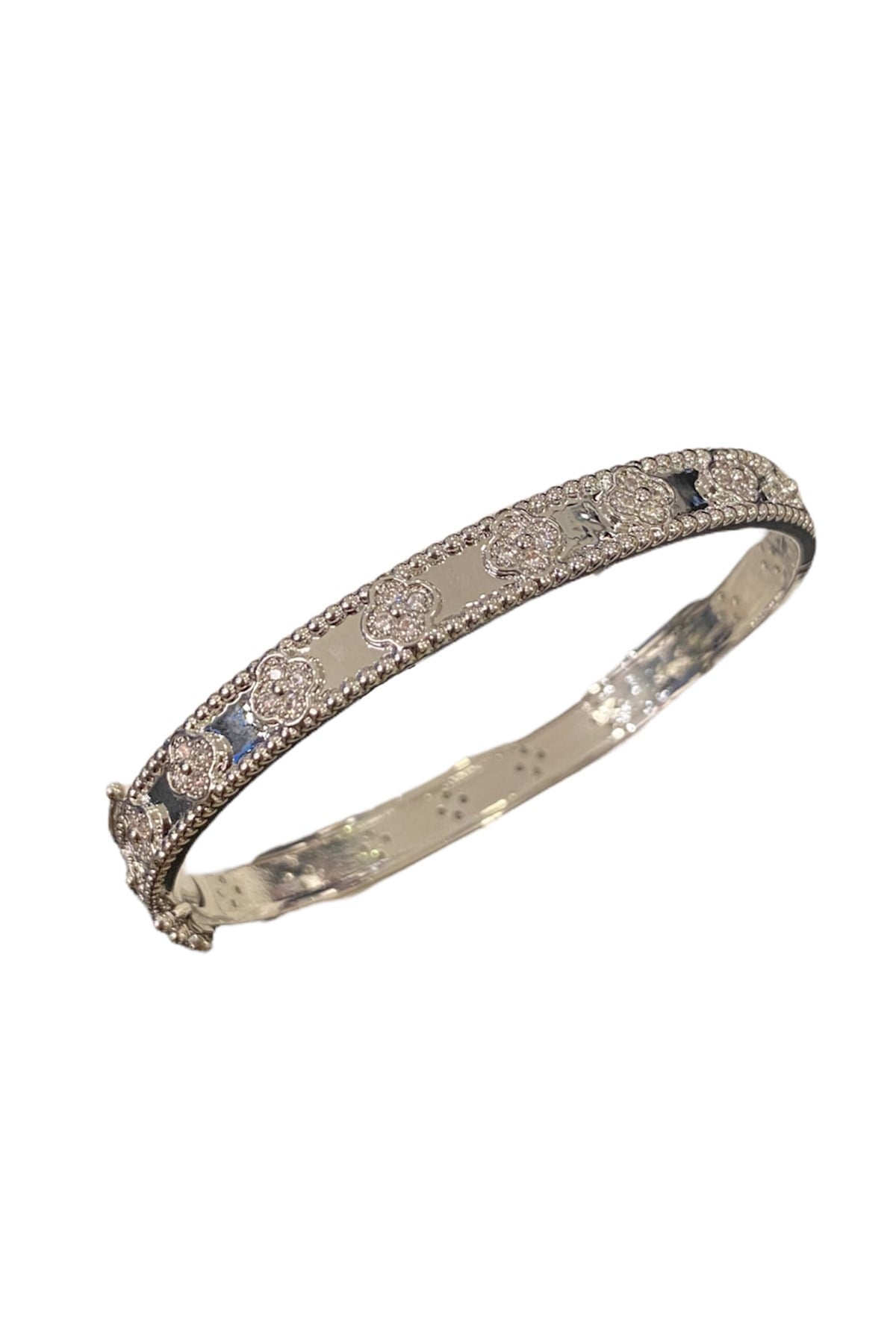 Yoncalı Kelepçe Bileklik 