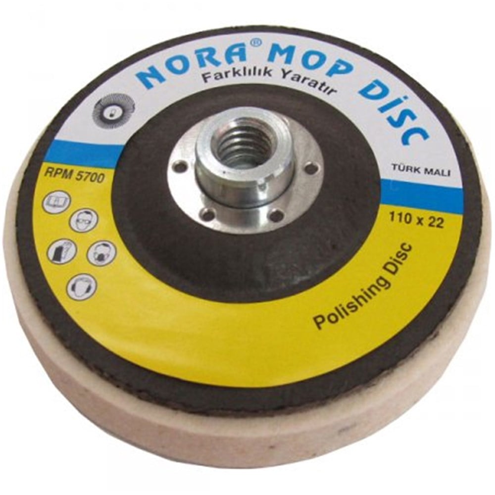 Düz Disk Keçe 115x10xM14  (T515963)