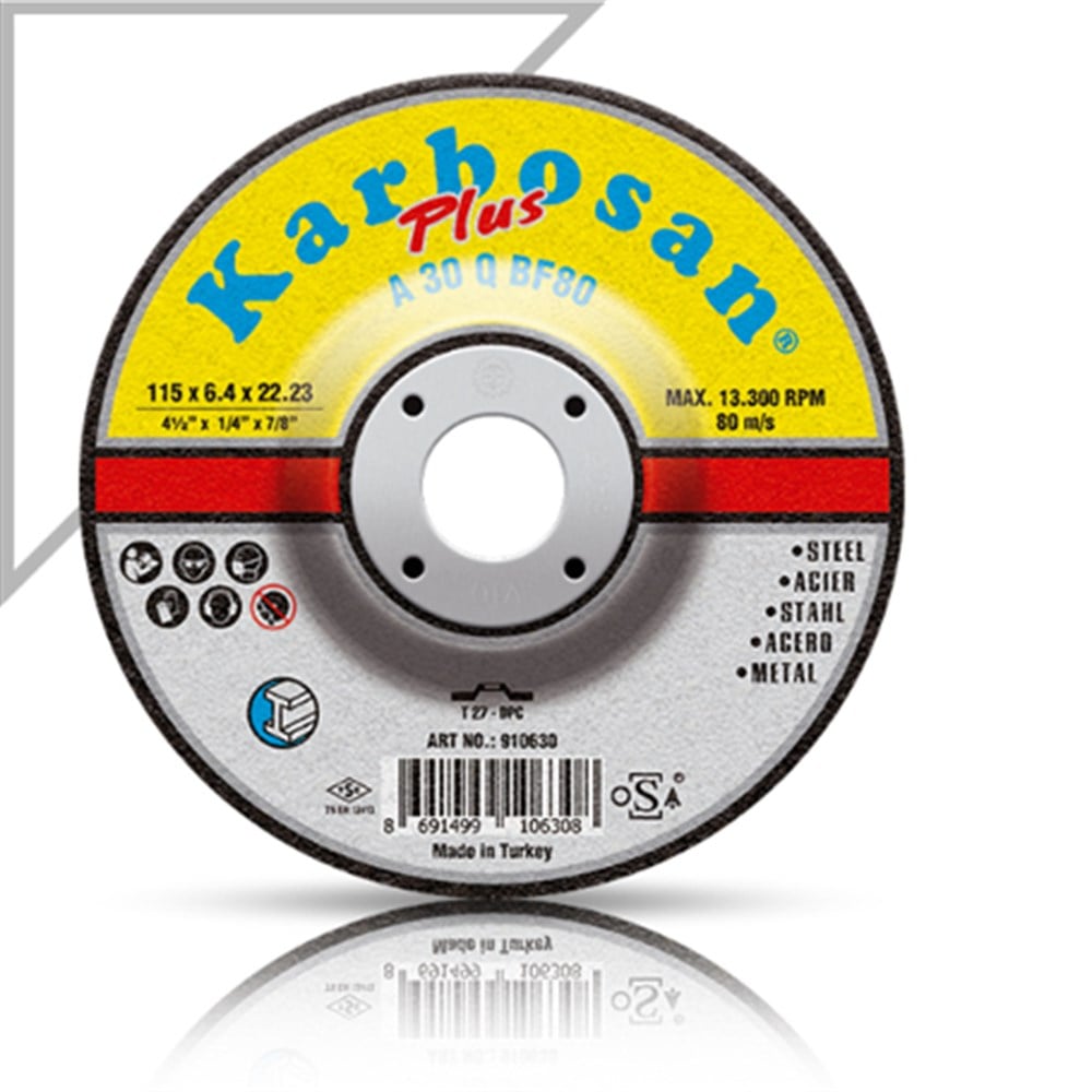 Endüstriyel Metal Plus Taşlama Diski 230x8,0x22  (T516397)