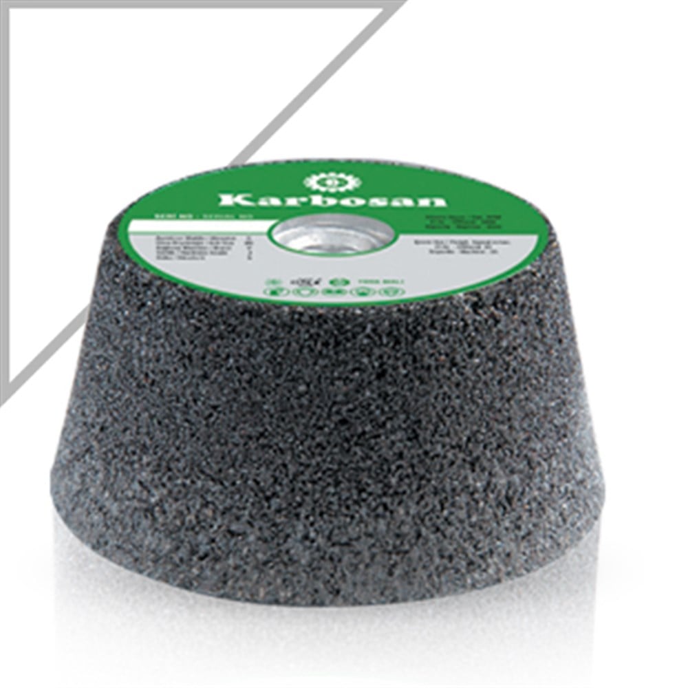 Konik Çanak Taşlama Taşı 125x50xM14 24Kum  (T516600)