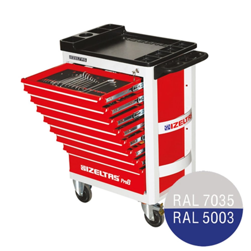 Takım Dolabı Pro Serisi 6 Çekme Mavi Boş | 8241322006 |  (T200006)