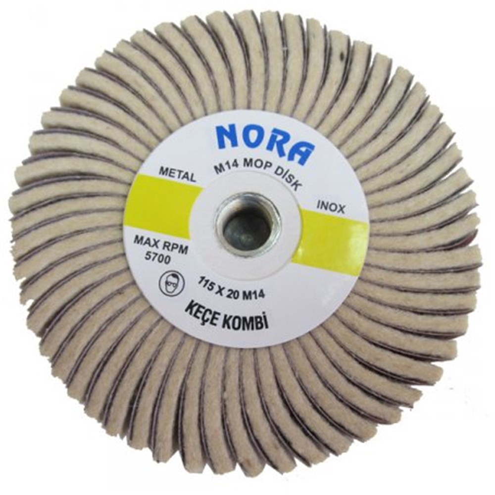 Vidalı Keçe Kombi Mop 115x30xM14  (T515950)