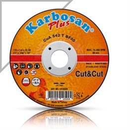 Cut & Cut Plus Kesme Diski Düz 115x1,0x22  (T516339)