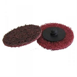 Elyaf Vidalı Disk (ROLOC) 76mm (A Medium-Bordo)  (T515781)