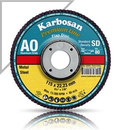 Flap Disk Konik 180x22 80Kum (AO)  (T516637)