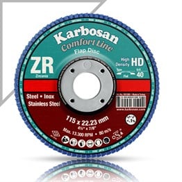 Jumbo Flap Disk Konik 125x22 60Kum (ZR)