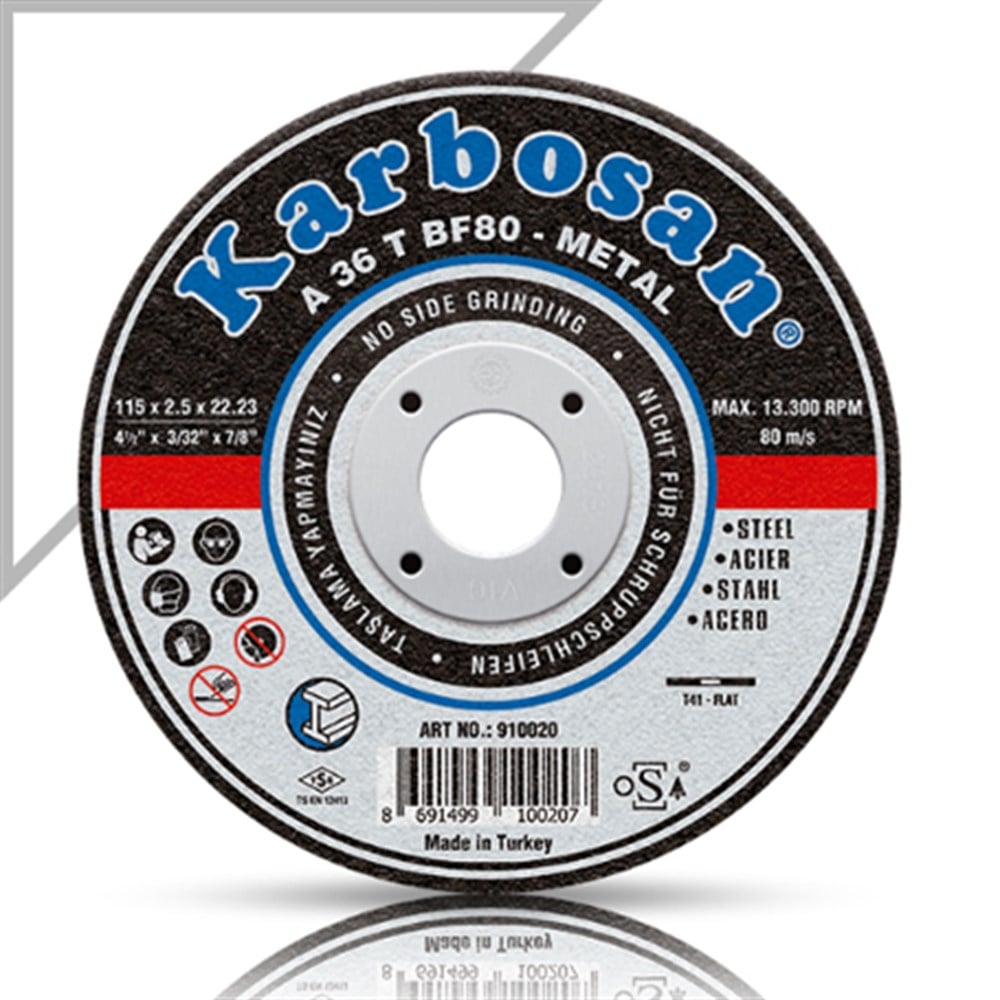 Metal Kesici Disk Bombeli 180x3,0x22 NK  (T516314)