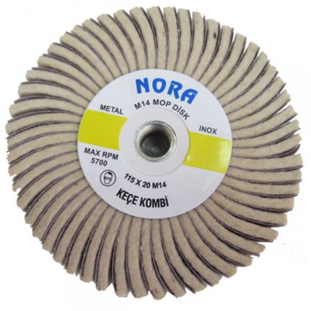 Vidalı Keçe Kombi Mop 115x20xM14  (T515949)
