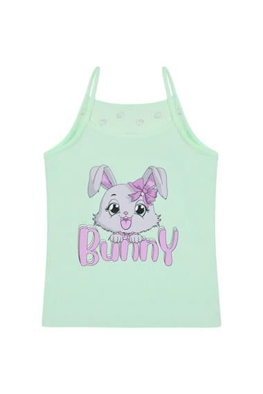 Donella 5li Renkli Bunny Baskılı Kız Çocuk Atlet - 4312Y2