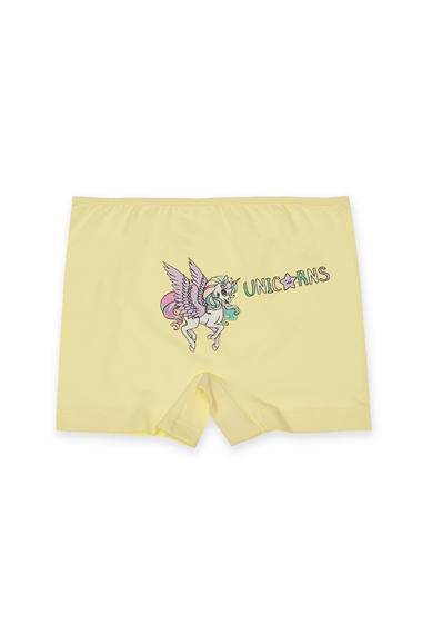 ŞortDonellaDonella 10'lu Renkli Unicorn Baskılı Kız Çocuk Şort