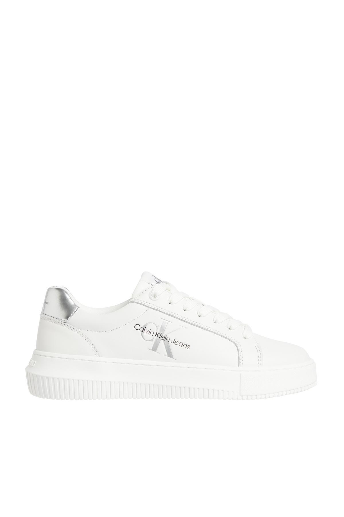 Calvin Klein Chunky Cupsole Mono Lth Wn Kadın Sneaker Ayakkabı