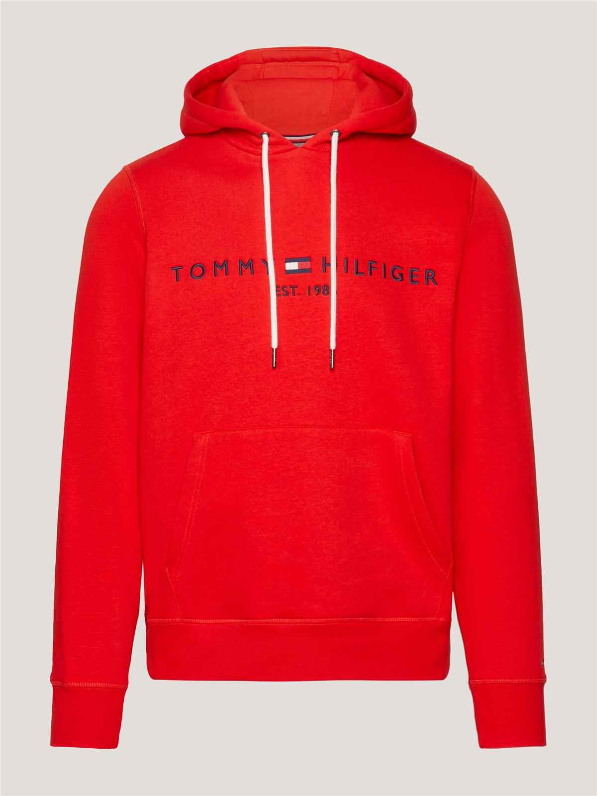 Tommy hilfiger sweat rouge hotsell