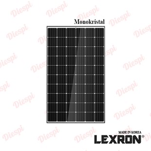 25W Mono Kristal Güneş Paneli Lexron