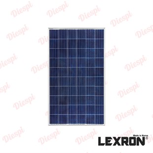 10W Poly Kristal Güneş Paneli Lexron
