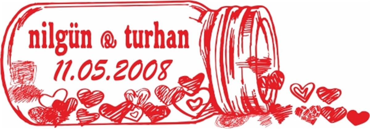 A002 Aşk & Sevgi Damgası