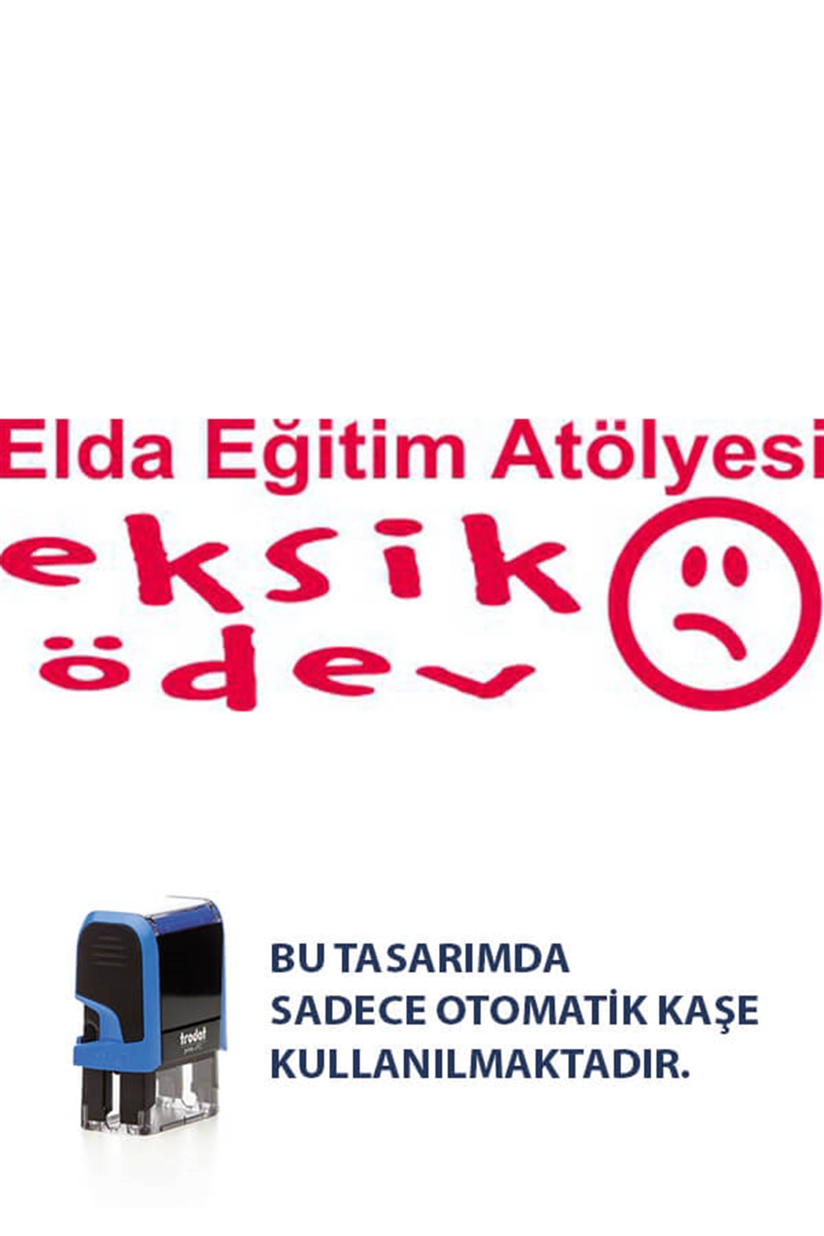 T029 Öğretmen Damgası