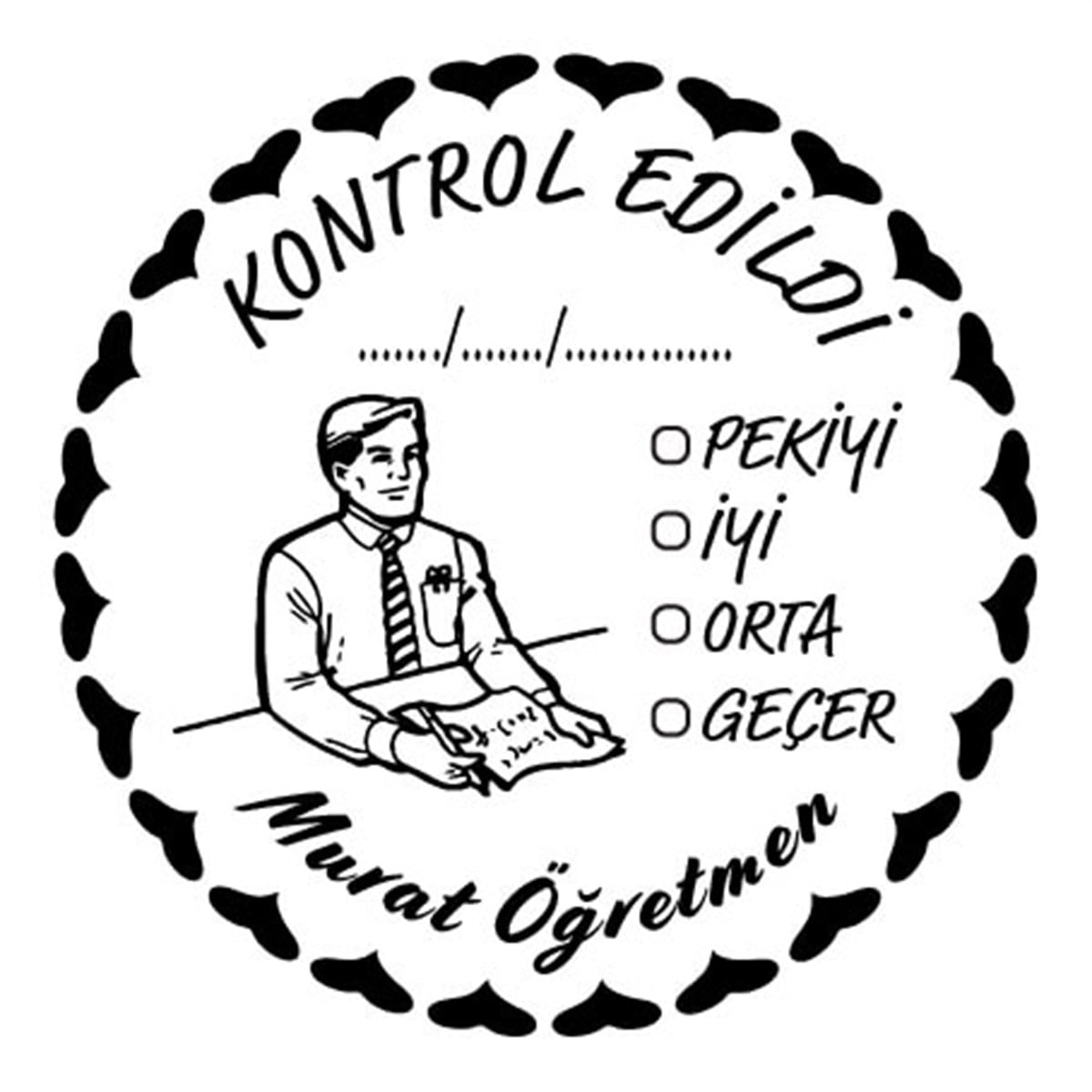 T114 Öğretmen Damgası