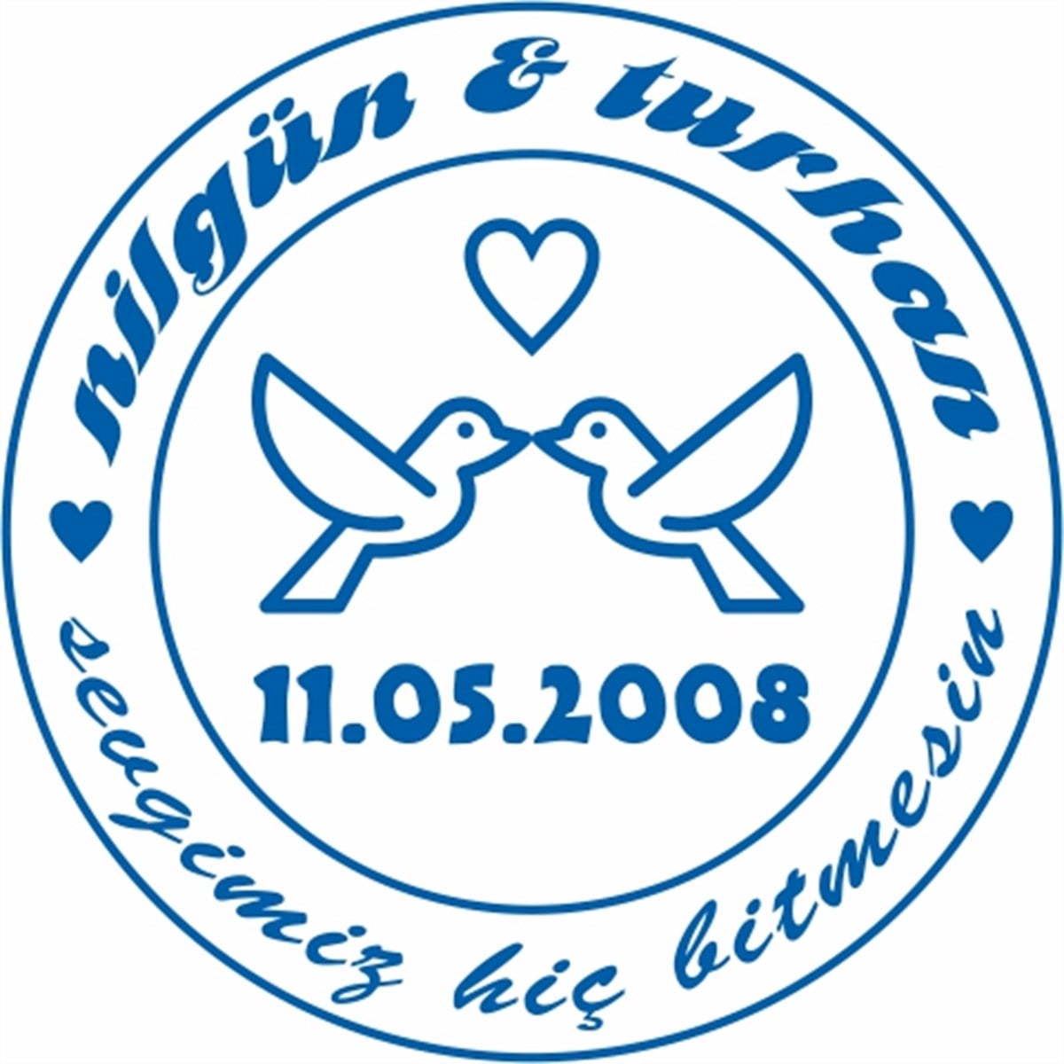 A003 Aşk & Sevgi Damgası