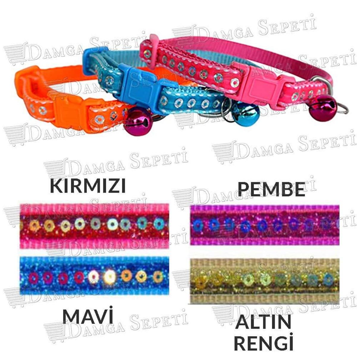 Pullu Kedi & Köpek Boyun Tasması