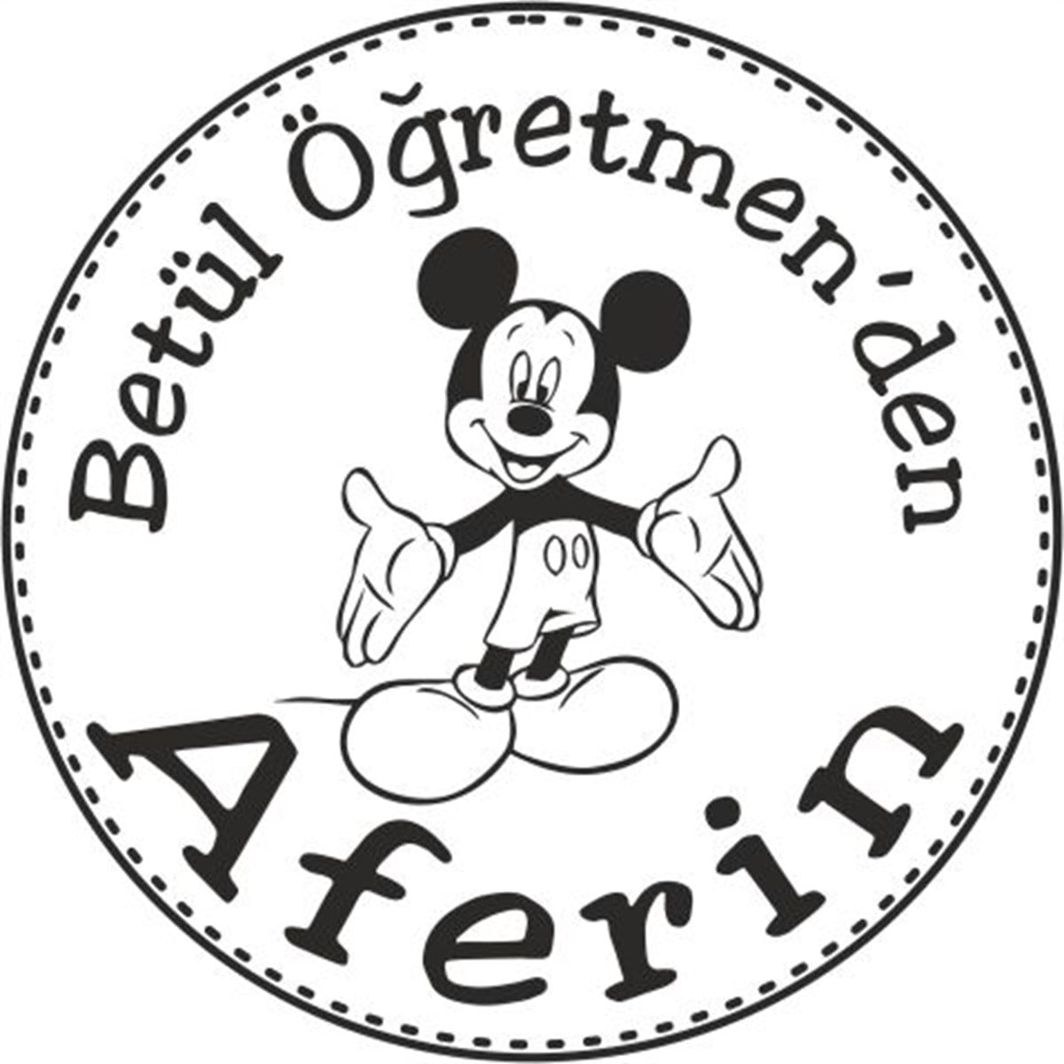 T045 Öğretmen Damgası